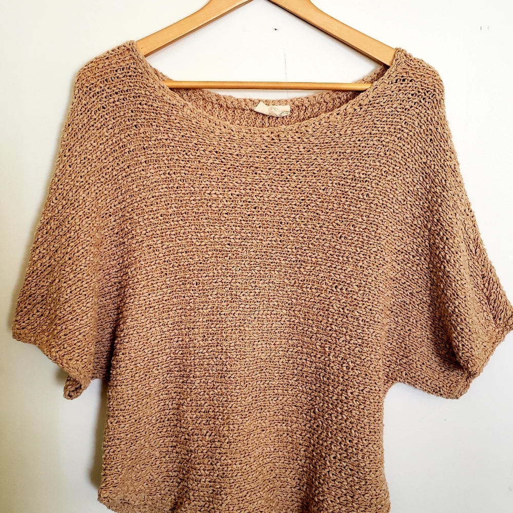 Project J Tan Knit Sweater